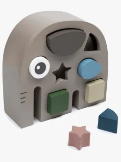 Smallstuff Trælegetøj>Træ Elefant Puttekasse