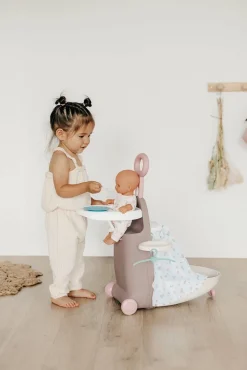 Børn Smoby Legetøj Til Børn På 0-10 År|Dukker & Bamser>Baby Nurse 3-i-1 Pusletaske