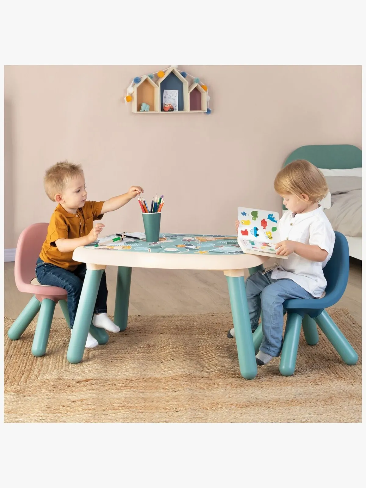 Smoby Børnemøbler*Kid Stol, Blå