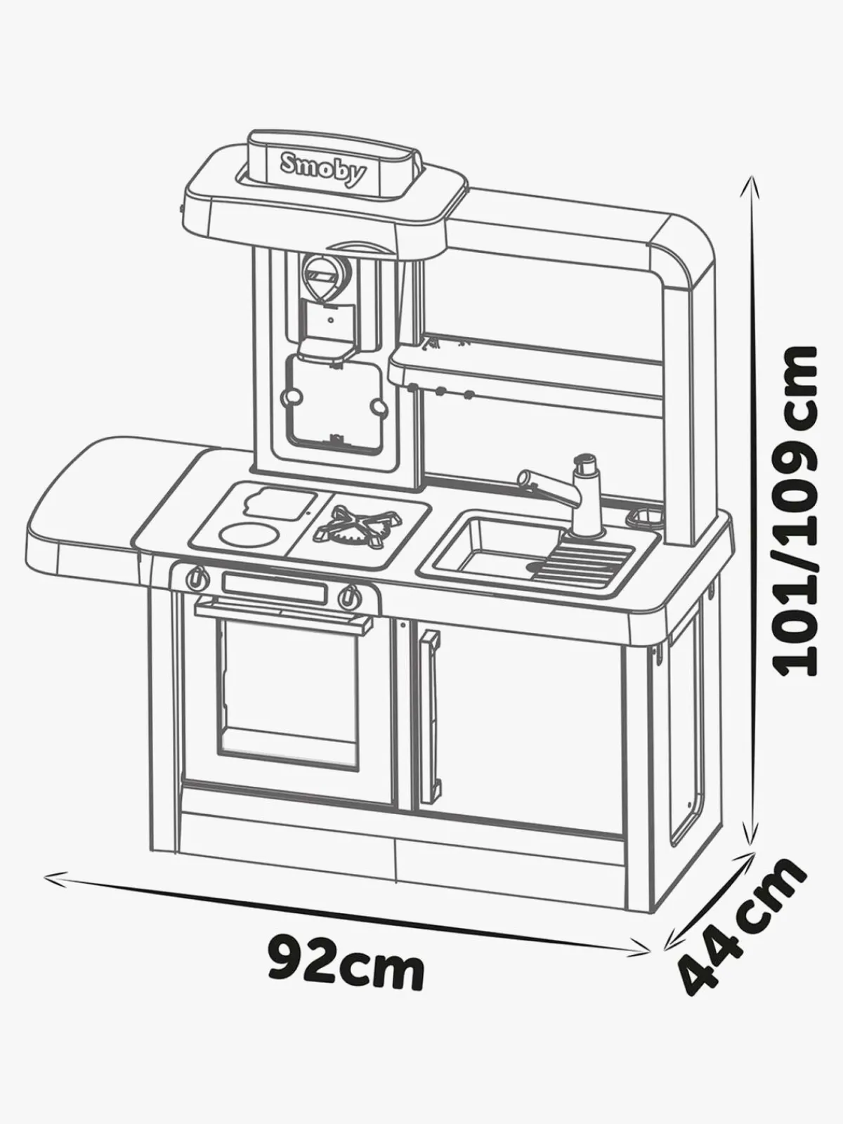 Smoby Legekøkken Tefal Evolutive