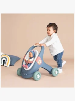 Børn Smoby Legetøj Til Børn På 0-10 År|Babylegetøj>Little 3-i-1 Gåvogn med Dukke