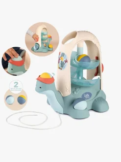 Smoby Babylegetøj></noscript>Little Skildpadde Trækkelegetøj med Rullebane