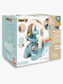 Smoby Babylegetøj></noscript>Little Skildpadde Trækkelegetøj med Rullebane