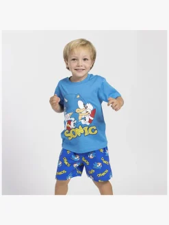 Børn Sonic Nattøj>Pyjamas, Blå