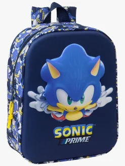 Børn SonicTheHedgehog Tasker>Sonic The Hedgehog 3D Mini Rygsæk 6L, City