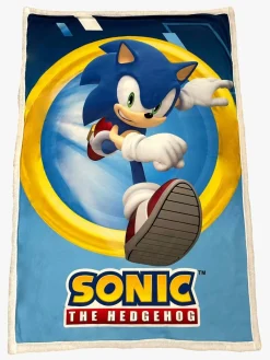 Sonic Interiør*The Hedgehog  Sherpa Stofble, Blå