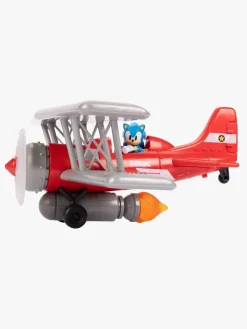 Sonic Legetøjsbiler & -Fartøjer>Tornado Biplan med -figur