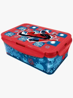 MarvelSpiderMan Spisetid>Spider-Man Madkasse med Udtagelig Rumdeler, Red