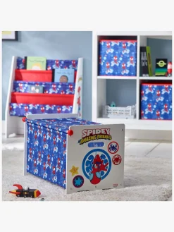 SpideyandFriends Opbevaring*Spidey and His Amazing Friends Opbevaringskasse, Rød/Blå