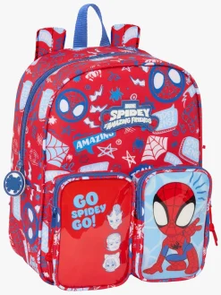 Børn SpideyandFriends Spidey and His Amazing Friends Mini Rygsæk 6L, Rød/Lyseblå
