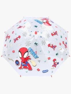 Børn SpideyandFriends Tilbehør>Spidey and His Amazing Friends Paraply Rainy Days, Rød