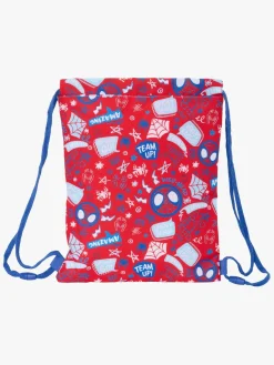 Børn SpideyandFriends Spidey and His Amazing Friends Gymnastikpose, Rød/Lyseblå