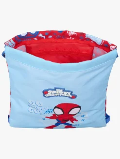 Børn SpideyandFriends Spidey and His Amazing Friends Gymnastikpose, Rød/Lyseblå