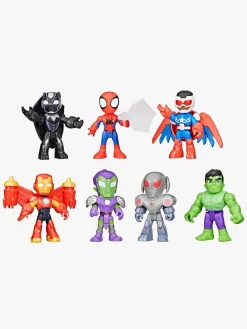 SpideyandFriends Legetøjsfigurer></noscript>Spidey And His Amazing Friends Figursæt Friends Collab