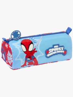 SpideyandFriends Kreativt Legetøj*Spidey and His Amazing Friends Penalhus, Rød/Lyseblå