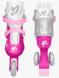 Barbie Skating*Stamp Justerbar 2-i-1 Inliners Størrelse 27-30, Pink