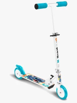 DisneyLiloAndStitch Stamp Stitch Sammenklappeligt Løbehjul, Blå/Hvid