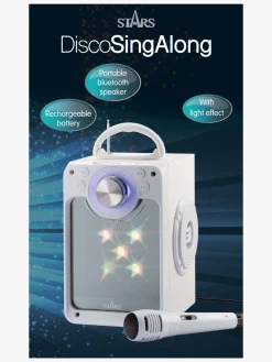 STARS Elektronik & Media*Karaokemaskine med Lys, Hvid