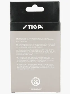 Stiga Bordtennisbold Training ABS 6, Hvid