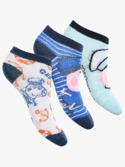 Børn PeppaPig Undertøj>Strømpe Gurli Gris 3-pak, Blå