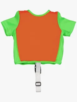 Børn Strooem Svømmevest, Orange-Lime