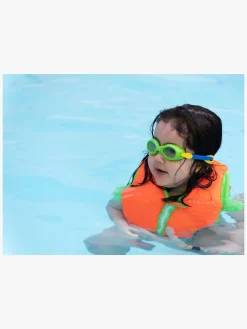 Børn Strooem Svømmevest, Orange-Lime