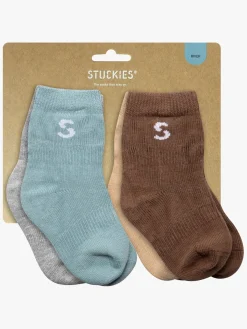 Børn STUCKIES Strømper Baby 4-pak, River