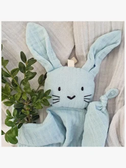 Summerville Stofbleer, Nusseklude & Babytæpper*Organic Nusseklud Øko Kanin, Ice Blue Blå