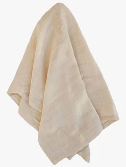 Børn Summerville Tæppe/ Stofble i Musselin, Sandshell