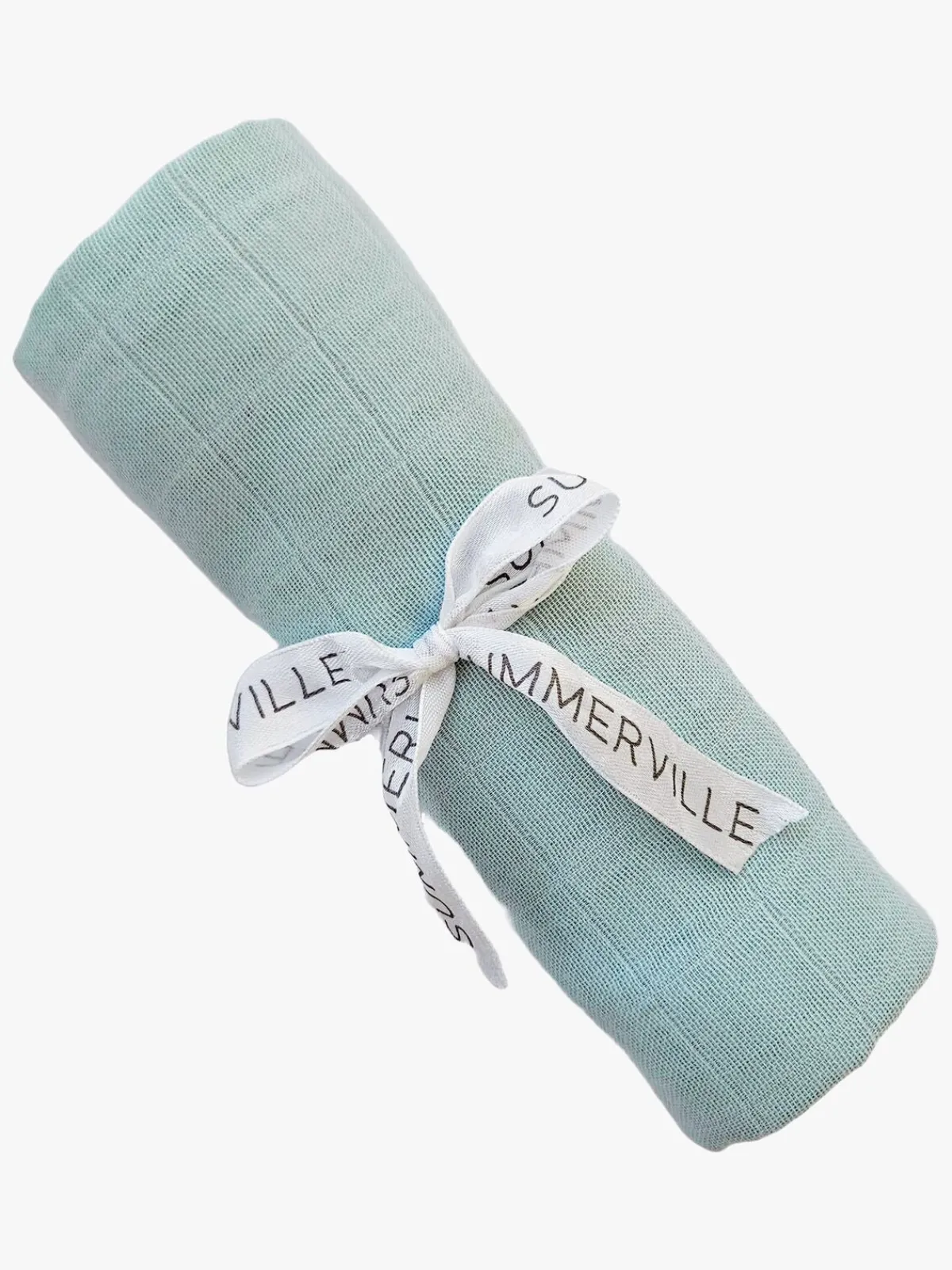 Summerville Interiør*Tæppe/ Stofble i Musselin, Ice Blue