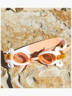 SUNNYLiFE Svømning>Mini Svømmebriller, Seahorse Unicorn White