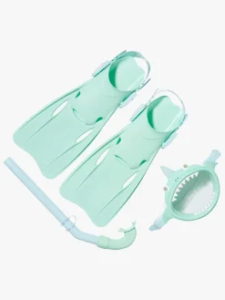 SUNNYLiFE Svømning>Snorkelsæt Barn Small, Salty the Shark Multi