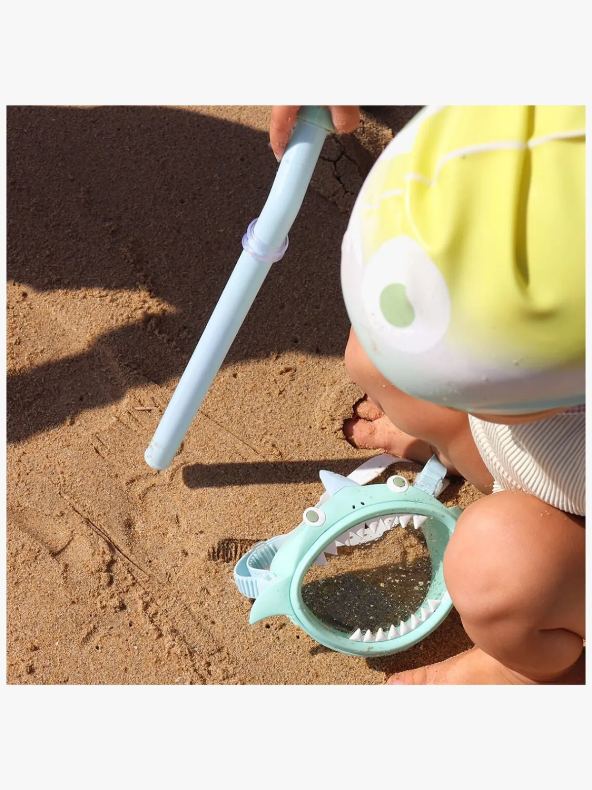 SUNNYLiFE Svømning>Snorkelsæt Barn Small, Salty the Shark Multi