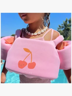SUNNYLiFE Svømning*Svømmebælte, Cotton Candy Cherry