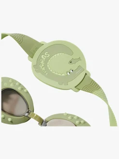 SUNNYLiFE Svømning*Svømmebriller, Cookie the Croc Khaki Grøn