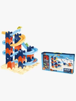 Suntoy Byggesæt & Lego|Legetøjsbiler & -Fartøjer*Byggeklodser Racerbane med Katapult 38 Dele Flerfarvet