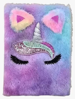 Suntoy Kreativt Legetøj*Notesbog Fluffy Enhjørning A5