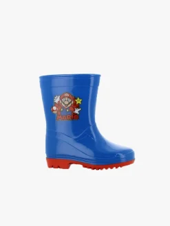 SuperMario Gummistøvler*Super Mario Gummistøvler, Cobalt Blue/Red