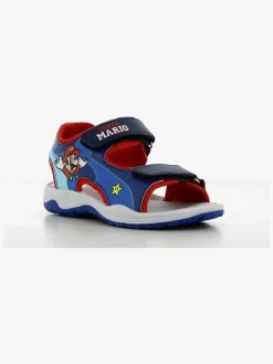 Børn SuperMario Super Mario Sandaler, Navy/Red