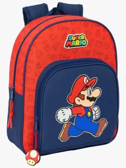 Børn SuperMario Tasker>Super Mario Small Rygsæk 9,5L Trick, Mørkeblå/Rød