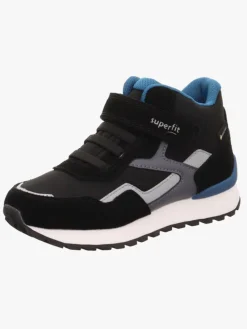 Superfit Sneakers*Dash Mid GTX Sneakers, Black/Blue Sort