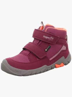 Superfit Støvler & Vinterstøvler* Trace Mid GTX Forede Sneakers, Red/Orange Rød