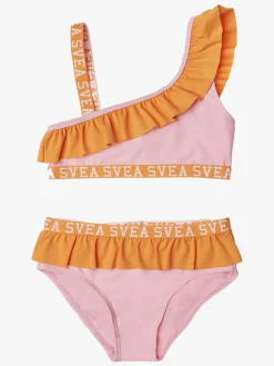 Svea Uv & Strand*Frilly Bikini, Pink