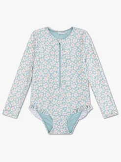 Børn SwimEssentials Swim Essentials Badedragt, Florish Green