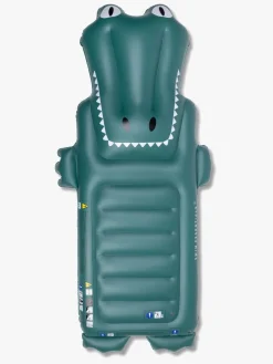 SwimEssentials Vandleg*Swim Essentials Bademadras Dreamscape Green Crocodile 177 cm