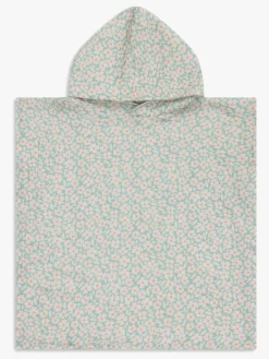 SwimEssentials Uv & Strand*Swim Essentials Badeponcho, Florish Green