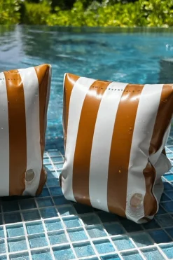 SwimEssentials Svømning>Swim Essentials Badevinger, Flow Brown/White