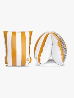 SwimEssentials Svømning>Swim Essentials Badevinger, Flow Brown/White