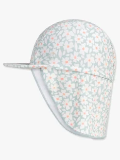 Børn SwimEssentials Uv & Strand>Swim Essentials UV-Badehætte, Florish Green