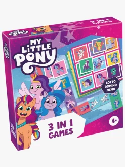 Tactic Spil & Puslespil*My Little Ponny Spil 3-i-1